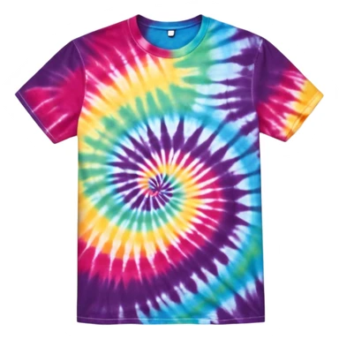 1990’s dark tie dye shirt sticker