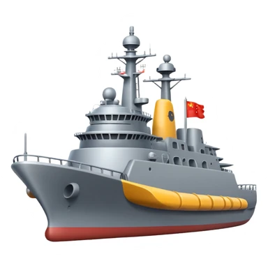 china warship sticker