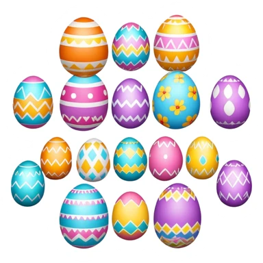 Easter Eggs sticker