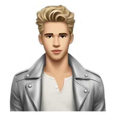 Austin Butler handsome elvis sticker