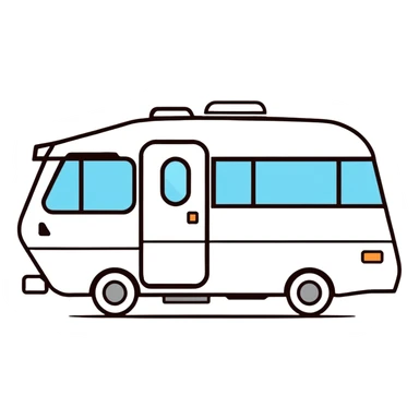 A motorhome sticker