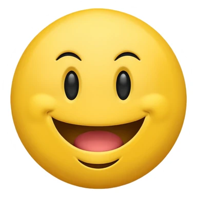 smiling emoji just like in the pacman  sticker