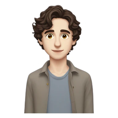 timothy chalamet sticker