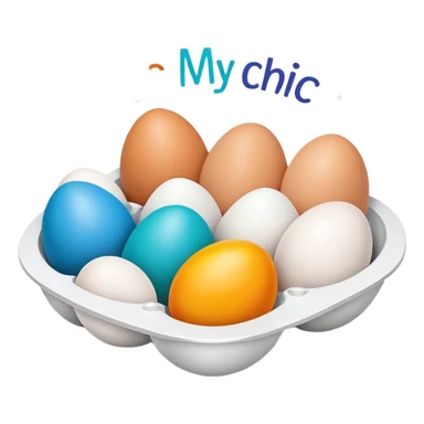 sign that says "my eggs my choice" sticker