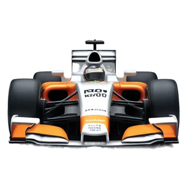 f1 car of mclaren  sticker