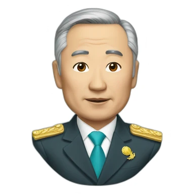 president of kazakhstan sticker
