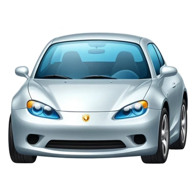 car with a shiny, protective layer sticker