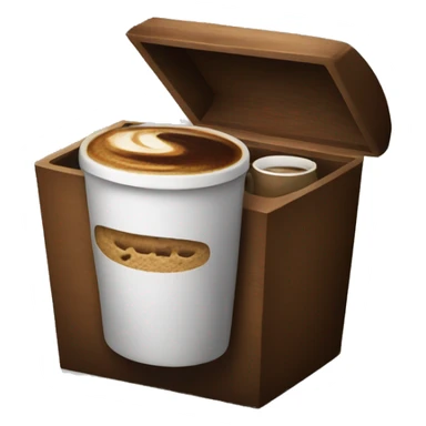 coffee casket sticker