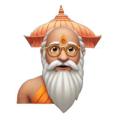 Ayodhya ram mandir sticker