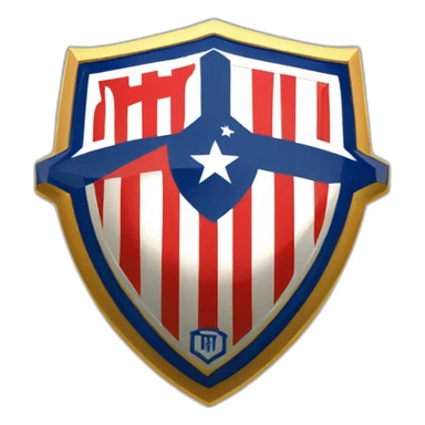 atletico de madrid escudo sticker