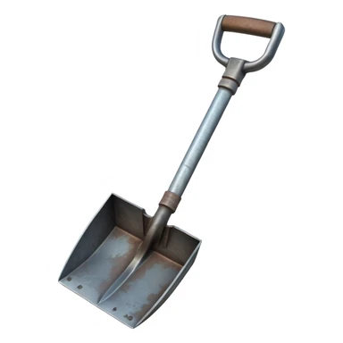 Minecraft shovel sticker