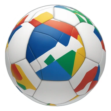 conmebol logo anda concacaf logo combined sticker