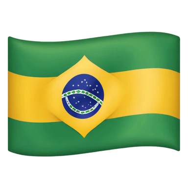 brazil flag sticker