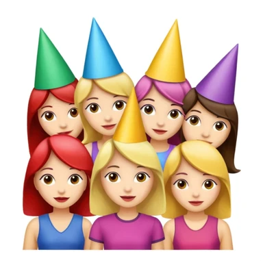 girls party in club sticker