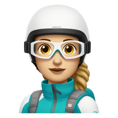 Federica Brignone ski sticker