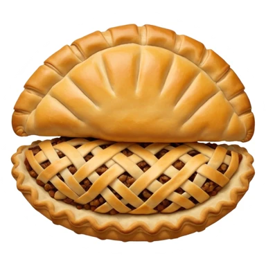 Cornish pasty sticker