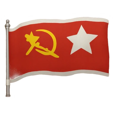 Drapeau URSS droit sticker