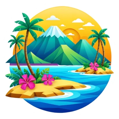 Portada de hawaii part ii sticker