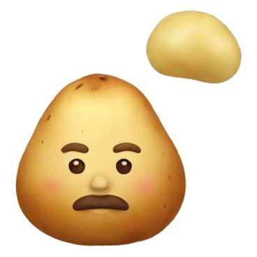 Lukashenko and potato sticker