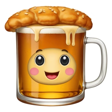 Schnitzel daneben bier sticker