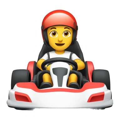 Gokarting sticker