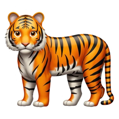 tiger animal full body sticker