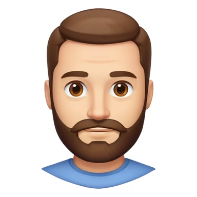 đàn ông, râu quai nón, tóc vuốt, bảnh, đểu, nhếnh miệng nghiêng đầu sticker