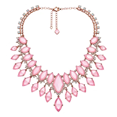 The crystal necklace from the disney movie atlantis but it's pastel pink sticker
