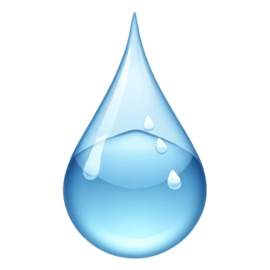 Raindrop scene  sticker