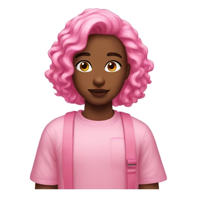Make pink aesthetic emojis  sticker