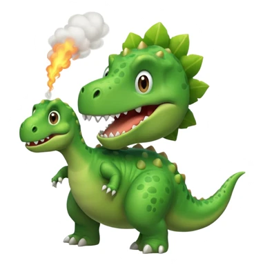 Dinosaure qui pète  sticker