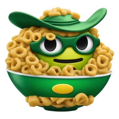 Green hornet cereal now for sale only $9.99 at McDonald’s!!! Budabahbahbah, I’m lovin it! If you find ducks in your cereal, eat it! sticker
