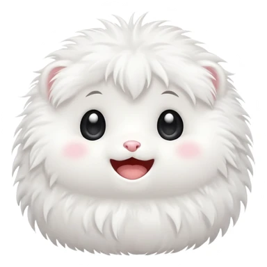 Chiikawa (ちいかわ), small cute white creature with simple features sticker