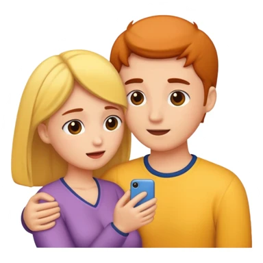 Couple being intimate  sticker