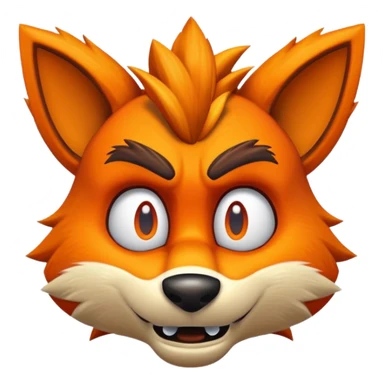 Crash bandicoot  sticker