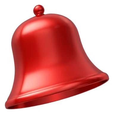 Red YouTube bell icon sticker
