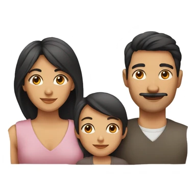 personas, dos mujeres y un hombre sticker