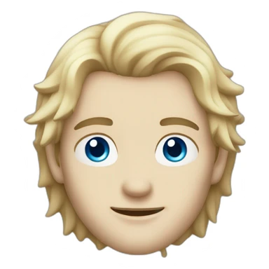 Vampier was a handsome man with pale skin, dark hair, and piercing blue eyes. sticker