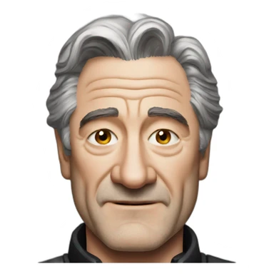 robert deniro handsome face sticker