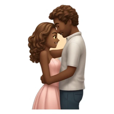 Couple romantique sticker