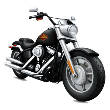 Harley Davidson motorcycle  sticker