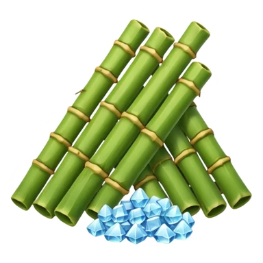 bamboo silica sticker