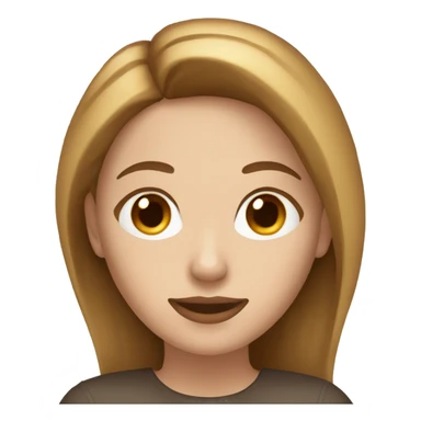 woman light brown hair white skin with a cup of coffee sticker