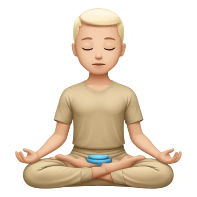meditation sticker