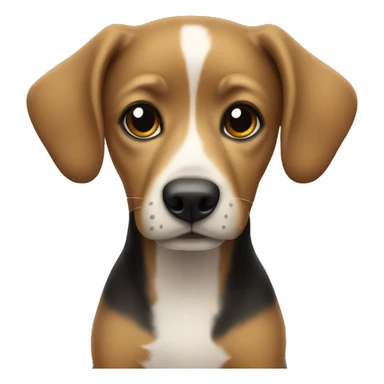 perrita pequines negra  sticker