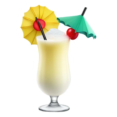 a frivolous pina colada sticker