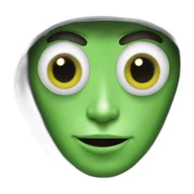 Cristiano Ronaldo as an alien sticker