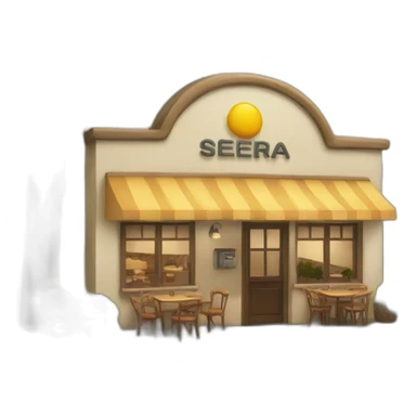 Sierra cafe sticker