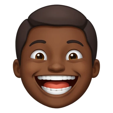 Lufy louthing and saying LOL sticker