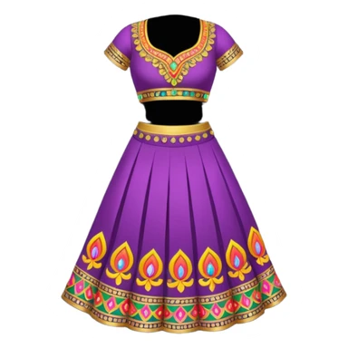 Chaniya choli sticker